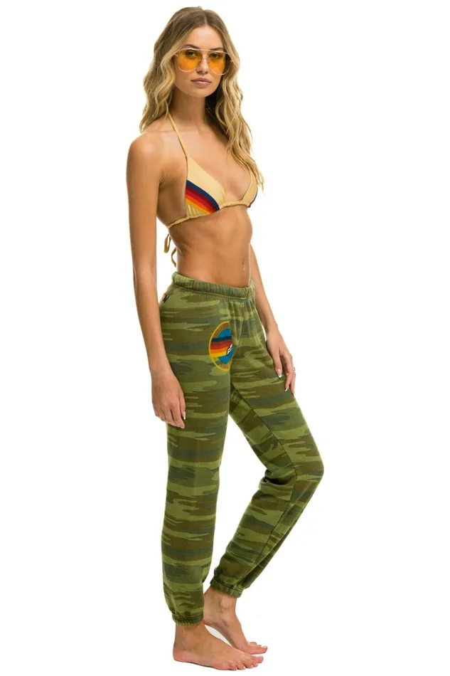 Women AVIATOR NATION SWEATPANTS 8211 CAMO Aviator Nation Sweatpants Women AVIATOR NATION SWEATPANTS 8211 CAMO Aviator Nation Sweatpants