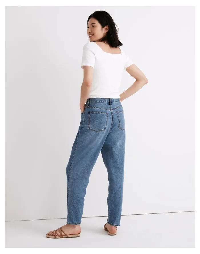 Women Baggy Tapered Jeans In Jewell Wash Jewell Wash Madewell Jeans Women Baggy Tapered Jeans In Jewell Wash Jewell Wash Madewell Jeans
