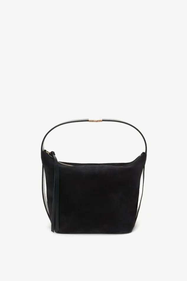 Women Bags Victoria Beckham Medium Belt Bag In Dark Navy Suede
