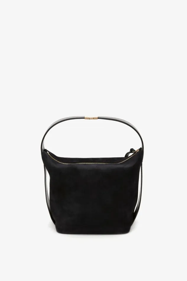 Women Bags Victoria Beckham Medium Belt Bag In Dark Navy Suede