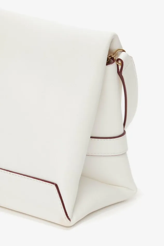 Women Bags Victoria Beckham Mini Chain Pouch In White Leather