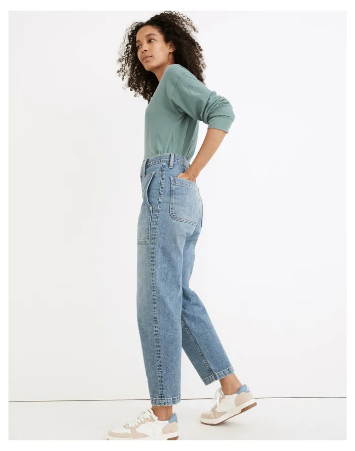 Women Balloon Jeans In Greene Wash Greene Wash Madewell Jeans Women Balloon Jeans In Greene Wash Greene Wash Madewell Jeans