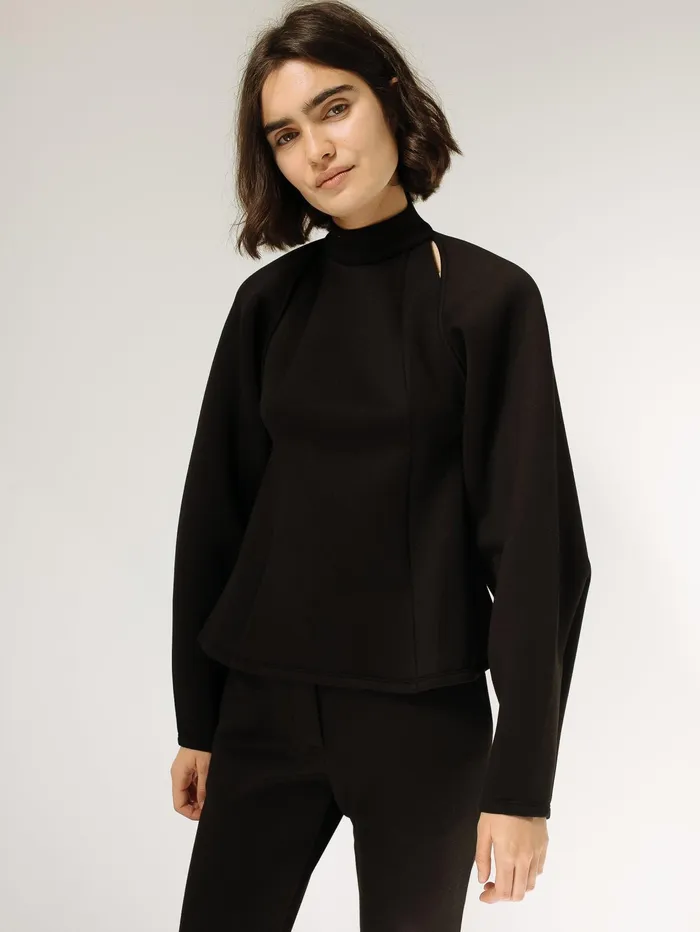 Women Beaufille 8211 Loren Blouse In Black The UNDONE Tops