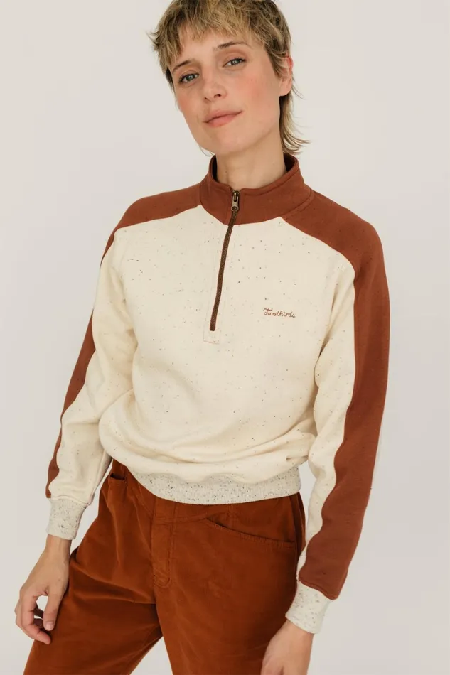 Women Behuard 8211 Block Colour TWOTHIRDS Sweatshirts