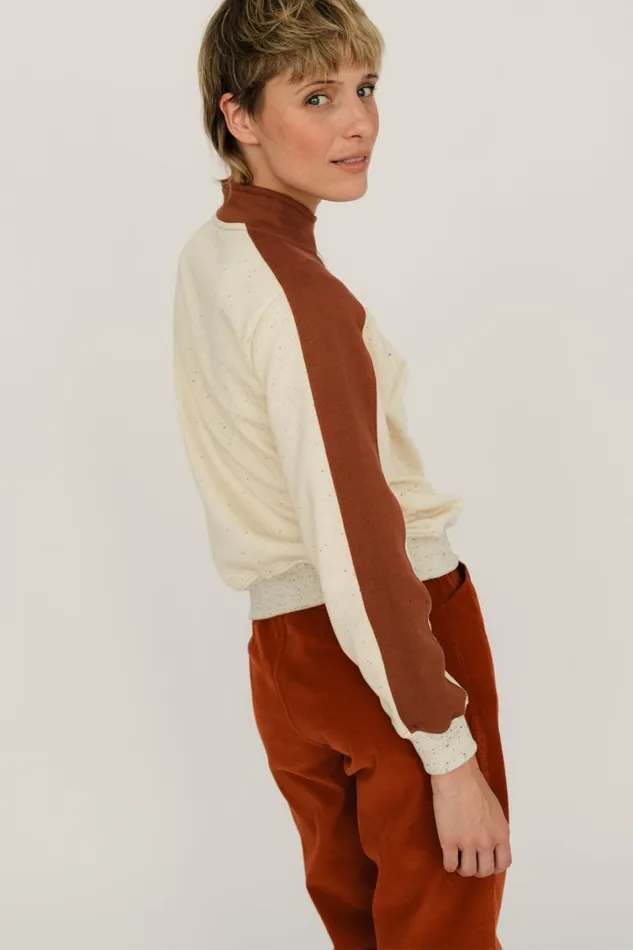 Women Behuard 8211 Block Colour TWOTHIRDS Sweatshirts