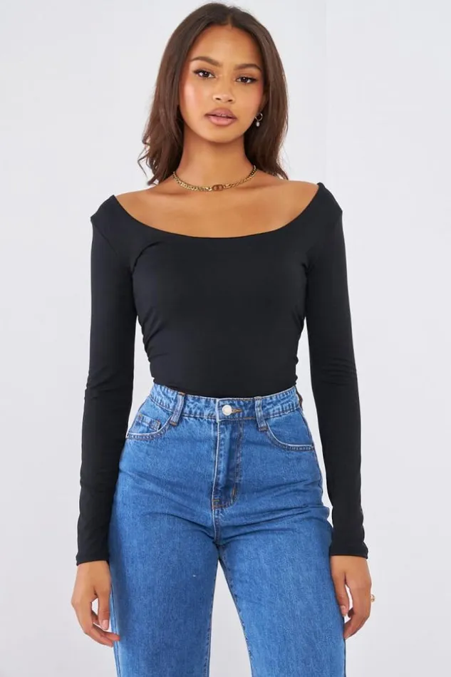 Women Body Basic Noir Black Brentiny Paris Bodies