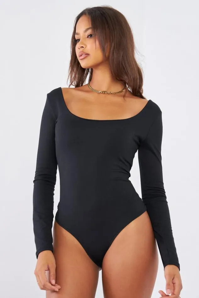 Women Body Basic Noir Black Brentiny Paris Bodies