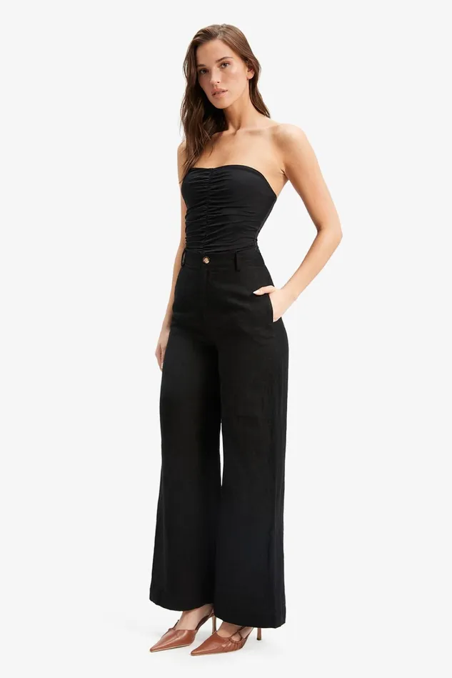 Women Bodysuits Bardot Nyra Jersey Bodysuit In Black Black Women Bodysuits Bardot Nyra Jersey Bodysuit In Black Black