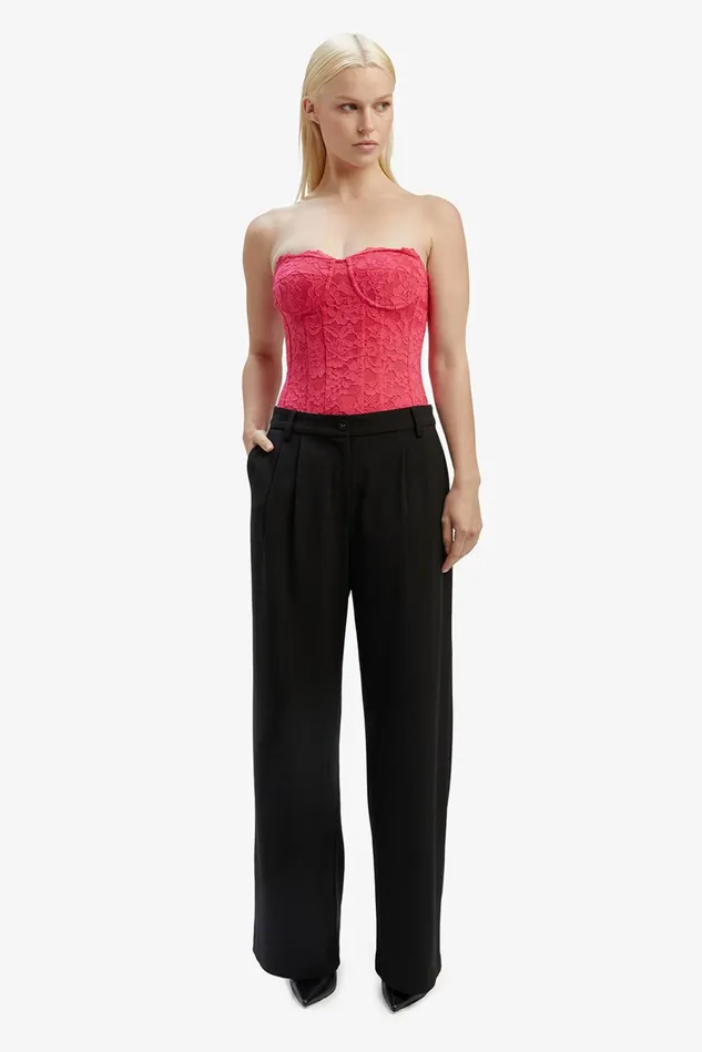 Women Bodysuits Bardot Oskar Bodysuit In Hot Pink Hot Pink Women Bodysuits Bardot Oskar Bodysuit In Hot Pink Hot Pink