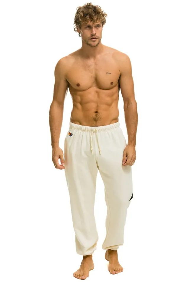 Women BOLT SWEATPANTS 8211 VINTAGE WHITE Aviator Nation BoltCollection Women BOLT SWEATPANTS 8211 VINTAGE WHITE Aviator Nation BoltCollection