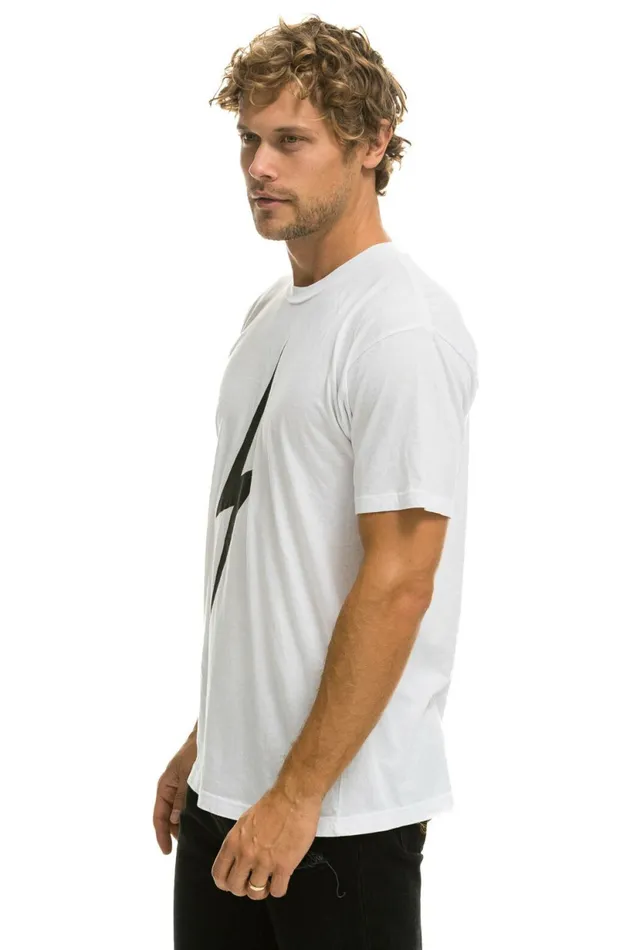 Women BOLT TEE 8211 WHITE Aviator Nation UnisexTees Women BOLT TEE 8211 WHITE Aviator Nation UnisexTees