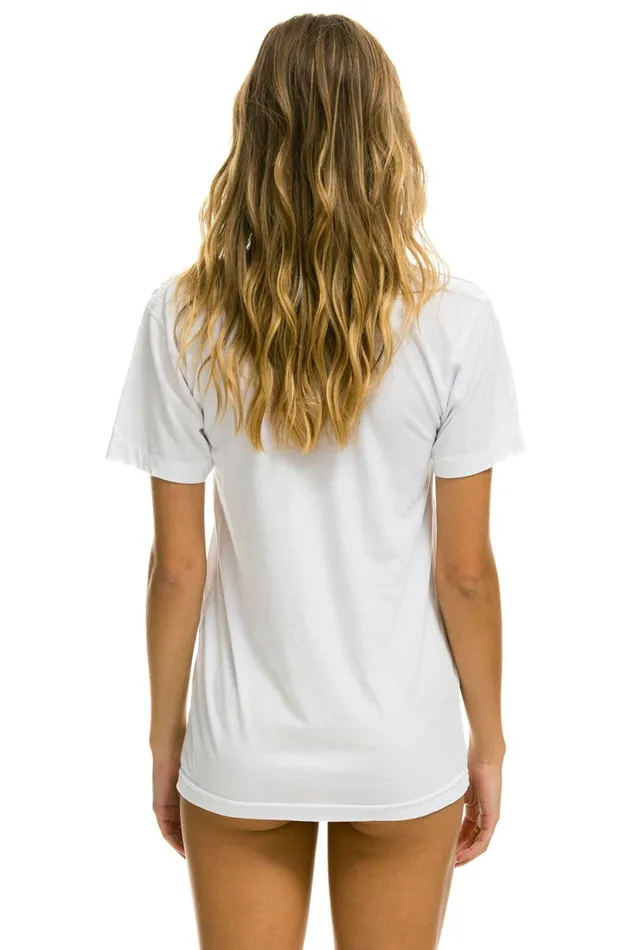 Women BOLT TEE 8211 WHITE Aviator Nation UnisexTees Women BOLT TEE 8211 WHITE Aviator Nation UnisexTees