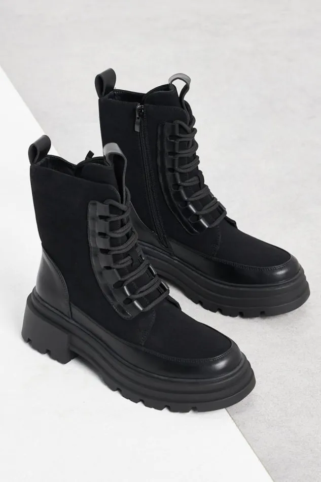 Women Bottines BiMatire Noire Black Brentiny Paris Ankle Boots 8211 Boots