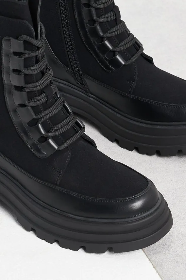 Women Bottines BiMatire Noire Black Brentiny Paris Ankle Boots 8211 Boots