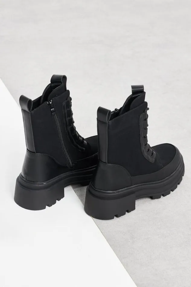 Women Bottines BiMatire Noire Black Brentiny Paris Ankle Boots 8211 Boots