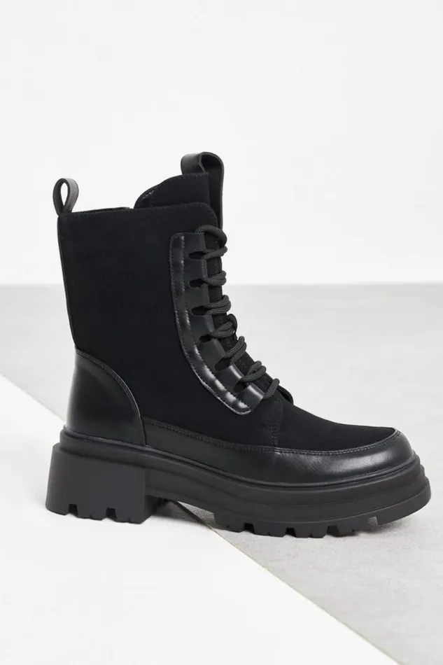 Women Bottines BiMatire Noire Black Brentiny Paris Ankle Boots 8211 Boots