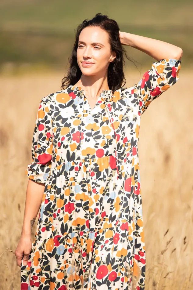 Women Brakeburn Dresses Bloom Floral Print Maxi Dress