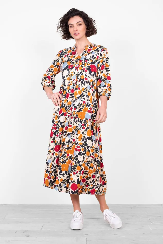 Women Brakeburn Dresses Bloom Floral Print Maxi Dress