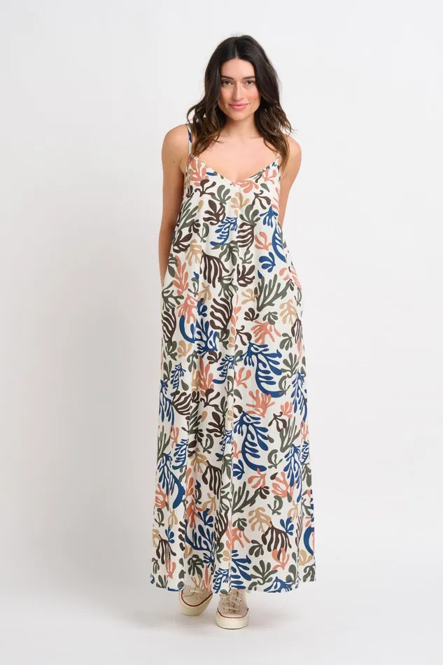 Women Brakeburn Dresses Coral Maxi Beach Dress