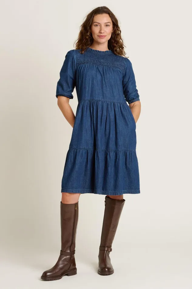 Women Brakeburn Dresses Navy Sherborne Dress