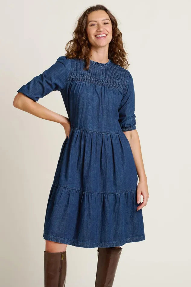 Women Brakeburn Dresses Navy Sherborne Dress