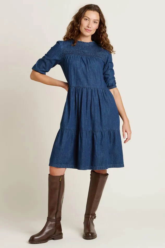 Women Brakeburn Dresses Navy Sherborne Dress