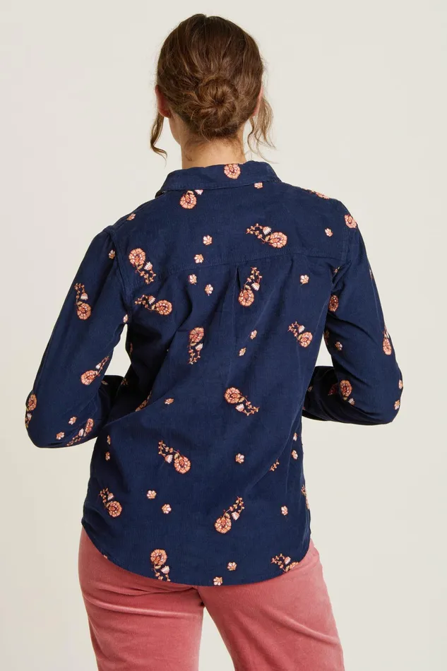 Women Brakeburn Shirts Blue Maeve Shirt