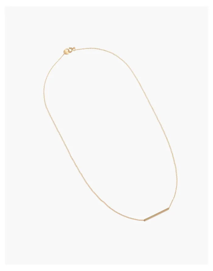 Women BYCHARI WAIMEA NECKLACE Gold Madewell Necklaces Women BYCHARI WAIMEA NECKLACE Gold Madewell Necklaces