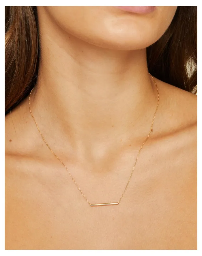 Women BYCHARI WAIMEA NECKLACE Gold Madewell Necklaces Women BYCHARI WAIMEA NECKLACE Gold Madewell Necklaces