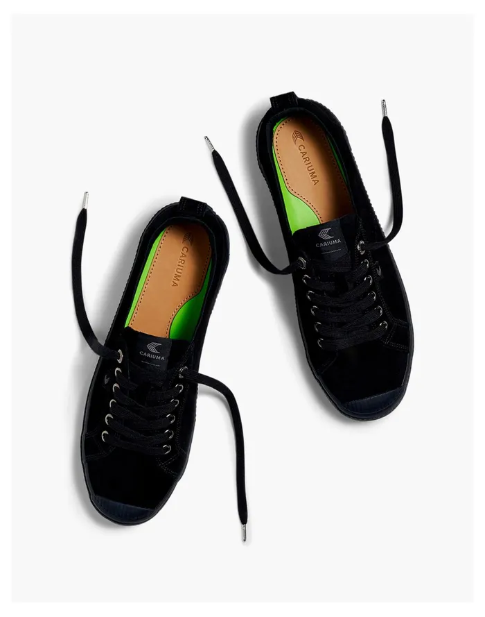 Women CARIUMA OCA Low Suede Sneaker Jet Black Madewell Sneakers