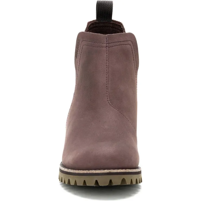 Women Chaco Boots Fields Chelsea Waterproof Boot Chocolate Merlot