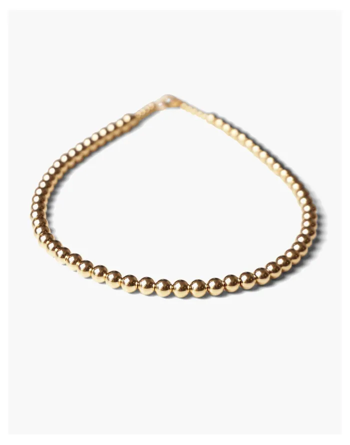 Women Charlotte Cauwe Studio Bead Necklace In Gold Gold Madewell Necklaces