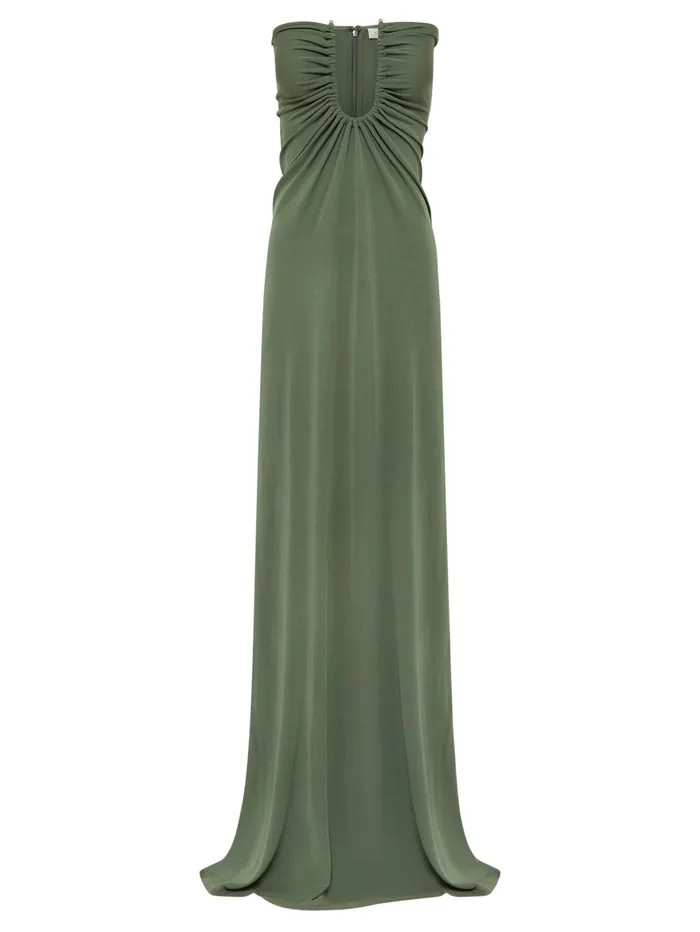 Women Christopher Esber 8211 Arced Palm Strapless Dress The UNDONE Dresses