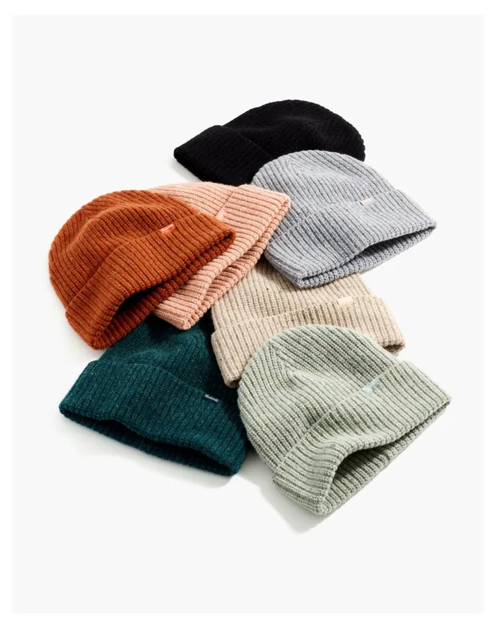 Women Chunky Merino Wool Cuffed Beanie Ashen Silver Madewell Hats Women Chunky Merino Wool Cuffed Beanie Ashen Silver Madewell Hats
