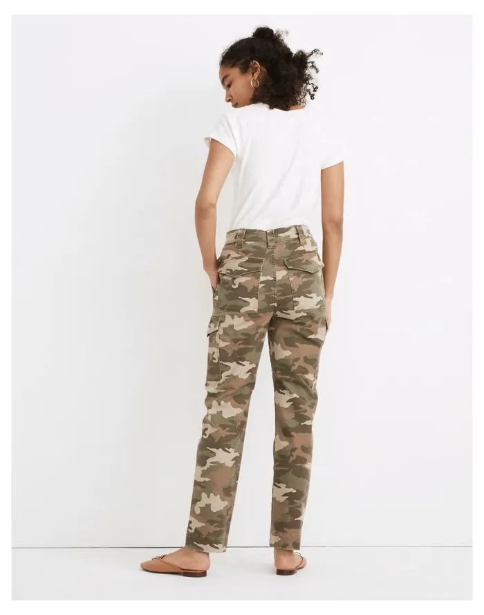 Women Classic Straight Cargo Pants In Camo Camo Madewell Pants Women Classic Straight Cargo Pants In Camo Camo Madewell Pants