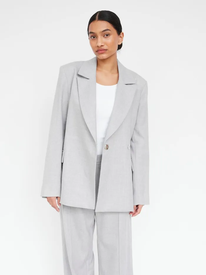 Women Clea 8211 Mateo DB Blazer In Grey The UNDONE Jackets