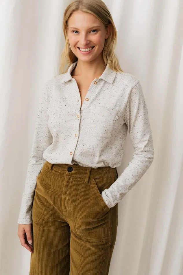 Women Coolmaine 8211 Ecru Neps TWOTHIRDS Shirts
