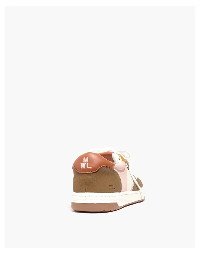 Women Court Sneakers In Nubuck And Recycled Leather Warm Umber Multi Madewell Sneakers Women Court Sneakers In Nubuck And Recycled Leather Warm Umber Multi Madewell Sneakers