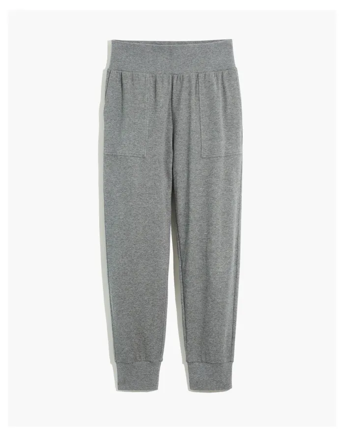 Women Curvy MWL Breeze Skinny Joggers Heather Zinc Madewell Pajamas Women Curvy MWL Breeze Skinny Joggers Heather Zinc Madewell Pajamas