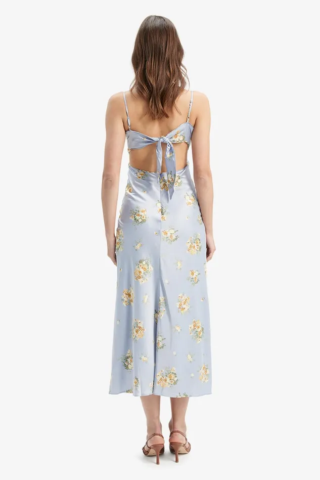 Women Day To Night Dresses Bardot Malinda Slip Dress In Baby Blue Floral Baby Blue Floral Women Day To Night Dresses Bardot Malinda Slip Dress In Baby Blue Floral Baby Blue Floral