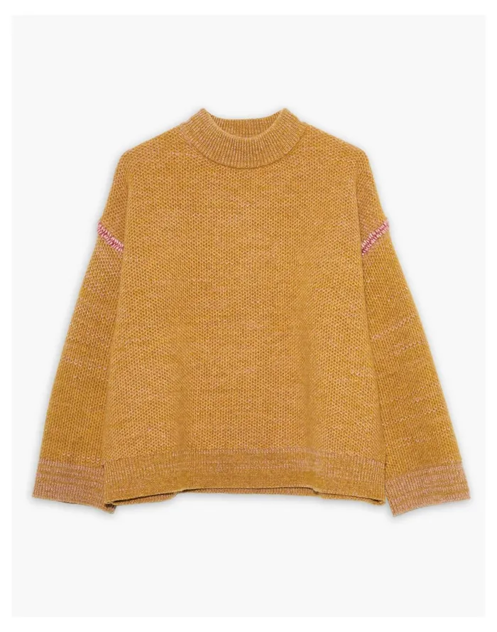 Women DEMY BY DEMYLEE Gabi Sweater Brass Madewell Sweaters Women DEMY BY DEMYLEE Gabi Sweater Brass Madewell Sweaters
