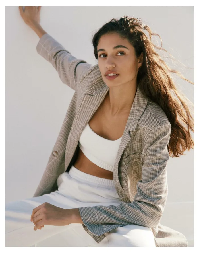 Women Dorset Blazer In Windowpane Distant Surplus Madewell Jackets Women Dorset Blazer In Windowpane Distant Surplus Madewell Jackets