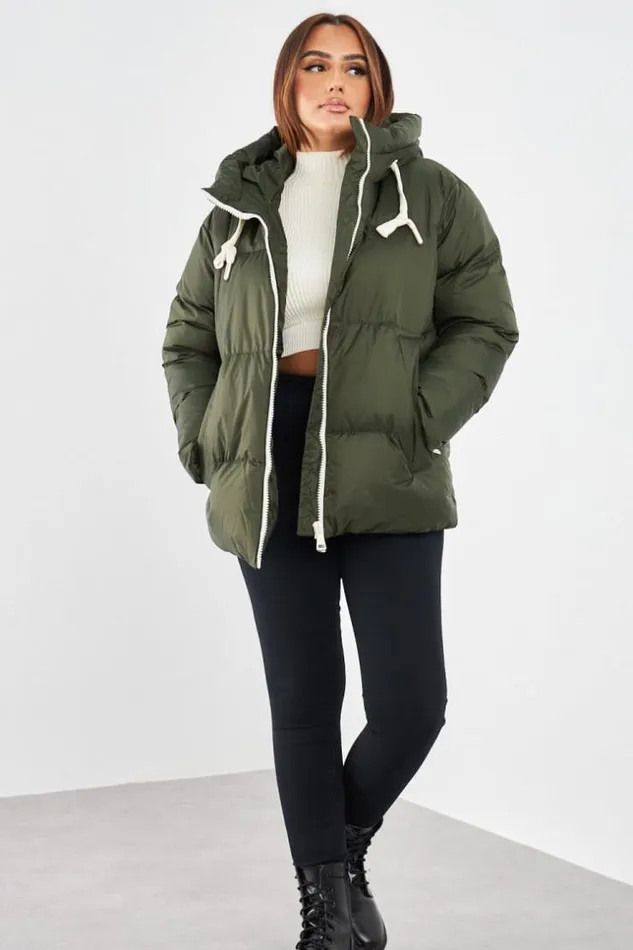 Women Doudoune Kaki Matelasse Courte Khaki Brentiny Paris Parkas And Down Jackets Women Doudoune Kaki Matelasse Courte Khaki Brentiny Paris Parkas And Down Jackets