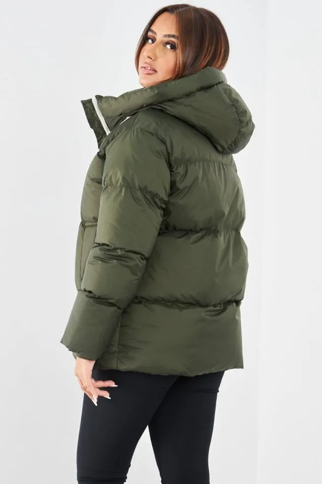 Women Doudoune Kaki Matelasse Courte Khaki Brentiny Paris Parkas And Down Jackets Women Doudoune Kaki Matelasse Courte Khaki Brentiny Paris Parkas And Down Jackets