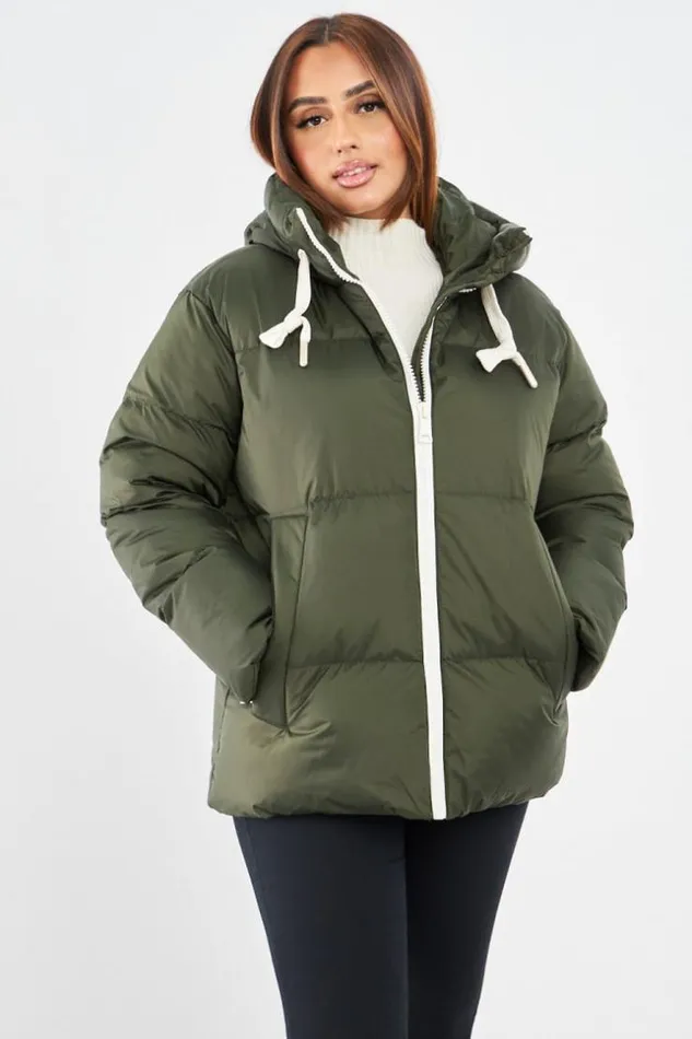 Women Doudoune Kaki Matelasse Courte Khaki Brentiny Paris Parkas And Down Jackets Women Doudoune Kaki Matelasse Courte Khaki Brentiny Paris Parkas And Down Jackets