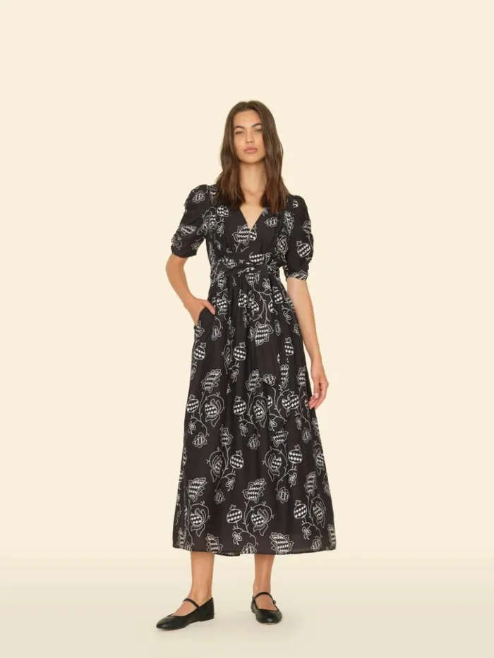 Women Dresses Xirena Black Pom Brinley Dress