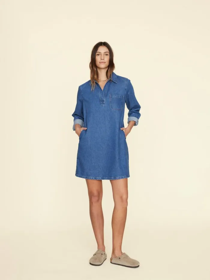Women Dresses Xirena Deep Indigo Max Denim Dress