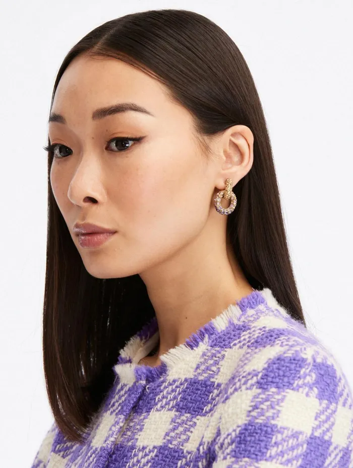 Women Earrings Oscar De La Renta Fortuna Earrings Amethyst Multi Women Earrings Oscar De La Renta Fortuna Earrings Amethyst Multi