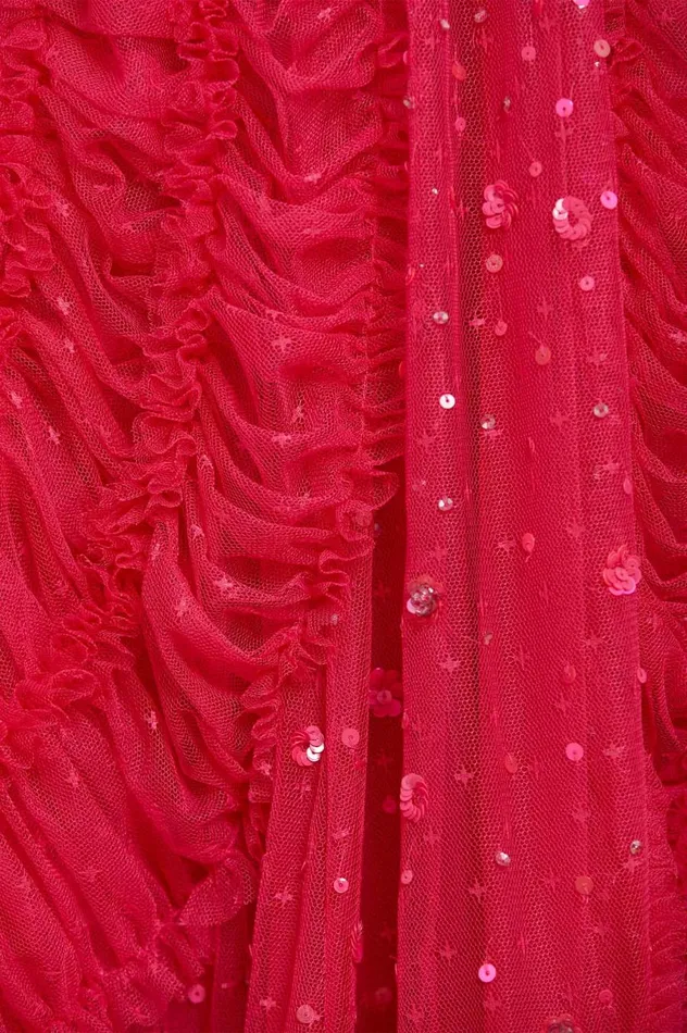 Women Embellished Dresses Needle and Thread Violet Shimmer Strapless Gown Pink Women Embellished Dresses Needle and Thread Violet Shimmer Strapless Gown Pink