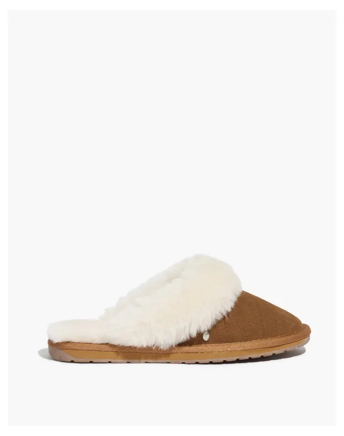 Women EMU Australia Shearling Jolie Slippers Chestnut Madewell Slippers Women EMU Australia Shearling Jolie Slippers Chestnut Madewell Slippers